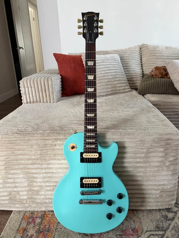 Gibson Les Paul Studio 2013 - Hidden Sea Glass - Teal image 1