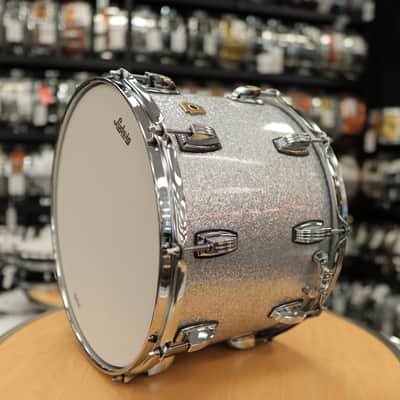 Ludwig Classic Maple 10x14" Snare Drum (Silver Sparkle) image 7