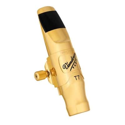 Vandoren V16 Metal Tenor Saxophone Mouthpiece - Large - Includes Cap & Optimum Ligature-SM821GLKO - V16 Metal Tenor Mouthpiece - T5 Large image 2