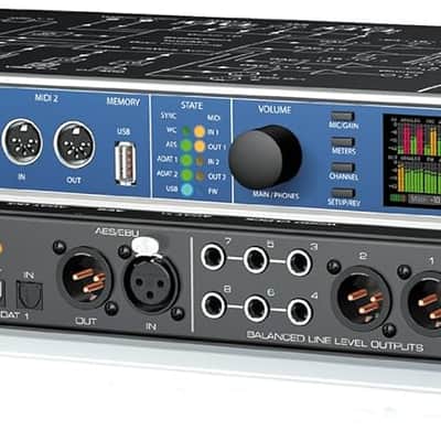 RME Fireface UFX USB/Firewire Audio Interface 2010s - Silver image 1