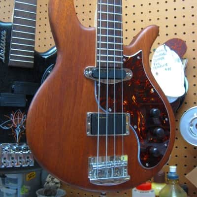 Birdsong Short Scale Bass 2015 Natural Mahogany image 13