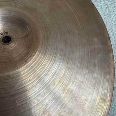Paiste Black Label 14 inch 2002 Hi Hat Cymbals - 980 1070 Grams - 617xxx 1976 - Cu image 9