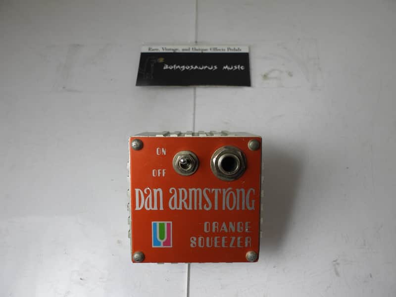 Vintage Dan Armstrong Orange Squeezer Compressor Effects Musitronics Mu Tron image 1