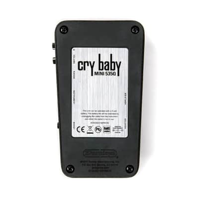 Dunlop CBM535Q Crybaby Q Mini Wah Pedal image 6