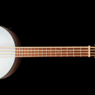 Buzzards Field Bass Banjolele Bass Banjo 2024 - Shellac / natural image 5