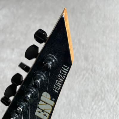 ESP Horizon MIJ 1990 - Gunmetal Blue image 11