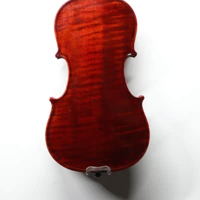 Handmade 1/8 Violin Outfit, Italian Spruce One Piece Back, Sweet Tone,Case & Bow image 6