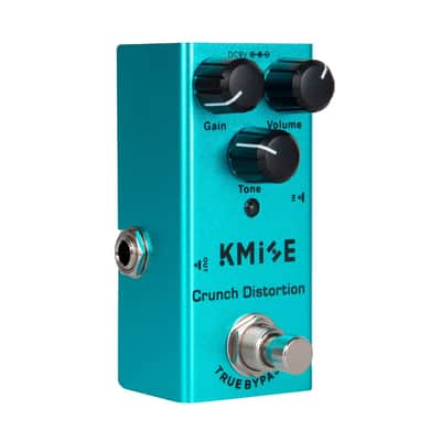 Kmise Crunch Distortion Electric Guitar Effects Pedal Mini Single Type DC 9V True Bypass image 1