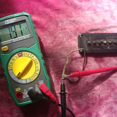 Vintage 1959 Fender Jazzmaster Pickup Set Black Bottom 1958 1960 1961 1962 1963 image 10