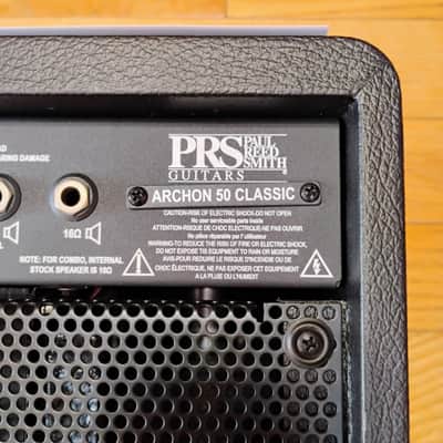 PRS Archon 50 Classic - 2-Channel 50-Watt Guitar Amp Head - 2021 - Present - 1-Button Footswitch - Power Cable - Black image 21
