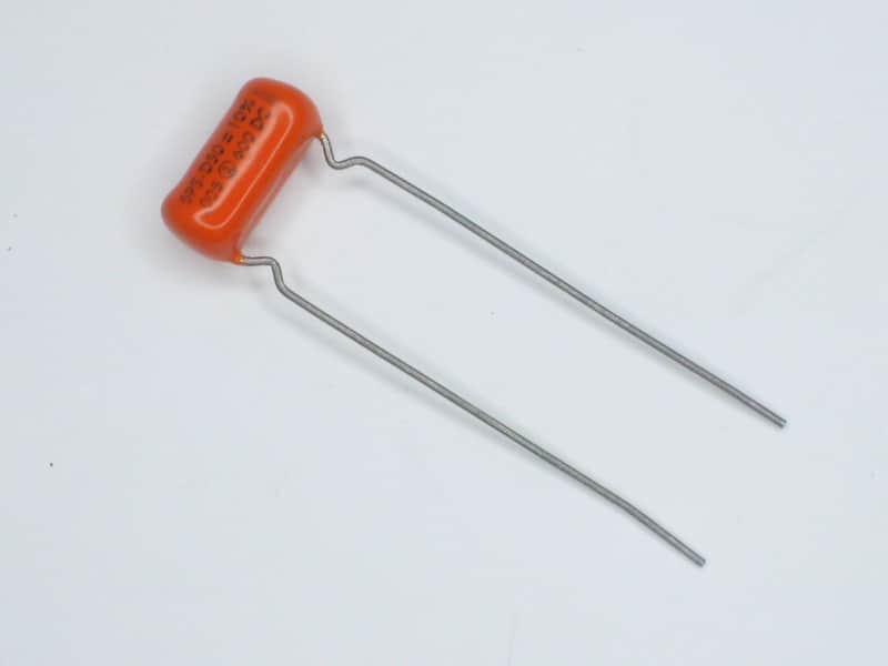 NOS Sprague .005 uF 600V 6PS-D50 orange drop Tone Capacitor treble bleed  electric guitar circa 1969 image 1