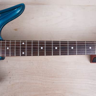 Teisco Spectrum SP-62 MIJ Kawai Reissue 1999 Metallic Blue Japan w/ Bag image 4
