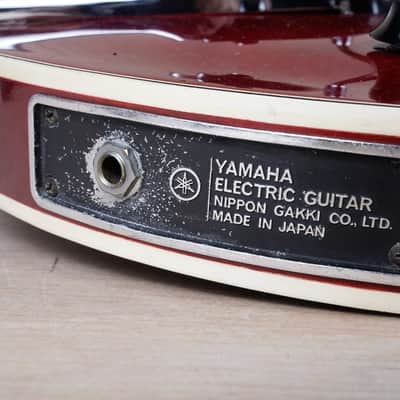 Yamaha SA-50 Hollow Body MIJ 1967 Cherry Red Vintage Japan w/ OHSC image 6