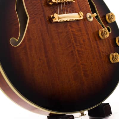 Ibanez JSM100-VT John Scofield Signature Semi-Hollowbody Electric Guitar 2026 Vintage Sunburst 3858gr image 8