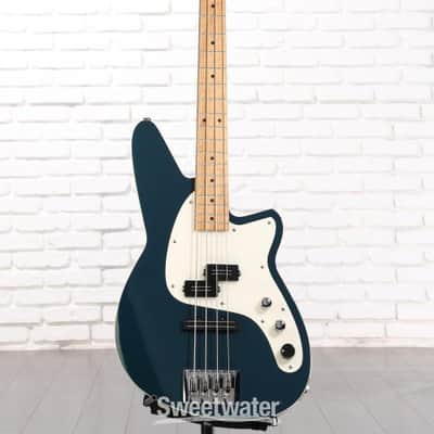 Reverend Decision Electric Bass Guitar - High Tide Blue  Maple Fingerboard (DeciHTBd1) image 1