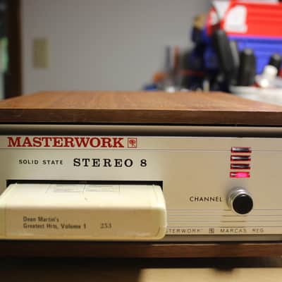 Restored Masterwork M-8003 8 track player image 5