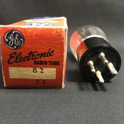 NOS NIB GE # 82 Rectifier RADIO / Amp VACUUM TUBES **PRICE PER TUBE ** 12.7833 image 4