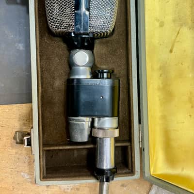 Refurbished AKG D20 1960s - SUPER CLEAN sounds amazing! Includes case and AKG Pigtail cable with new genuine Neutrik jack & original case - All Original! image 2