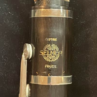 Vintage Selmer Paris Wood Clarinet - Made in France image 5