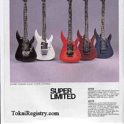 Tokai VC75 Vivian Campbell image 7