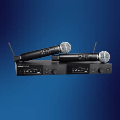 Shure SLXD24D/B58 Dual-Channel Wireless Microphone System-J52 *USA Small Business* image 2