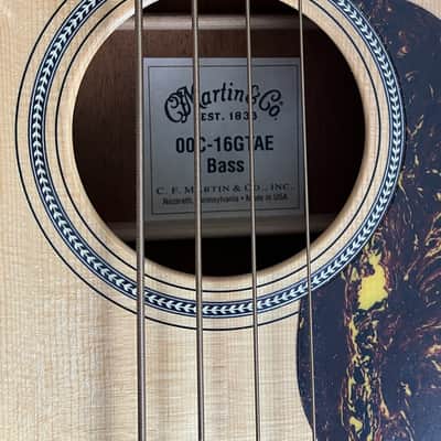 Martin 00C-16GTAE Acoustic Bass and original case image 11