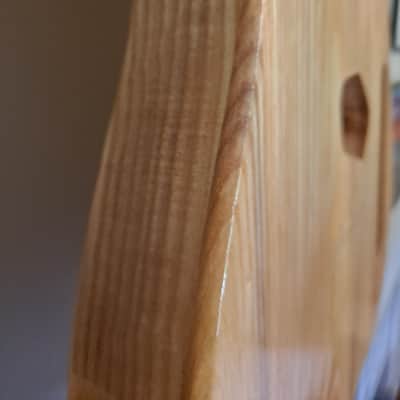 Unbranded Tele style body, Tung oil finish, Solid Ash, chambered body image 11