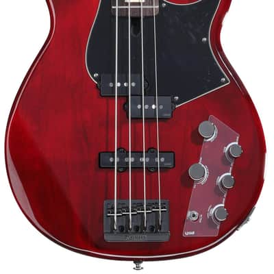 Yamaha BB734A 4-string Bass Guitar - Fired Red image 1