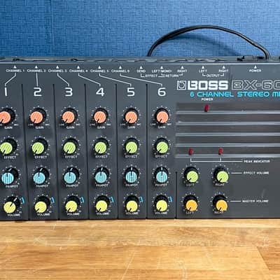 Boss BX-600 6-Channel Stereo Mixer - Black