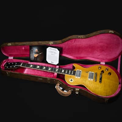 Gibson Kirk Hammett "Greeny" Collector's Edition Brazilian 1959 Les Paul Standard Reissue Sunburst Murphy Lab Limited to 50 Worldwide image 6