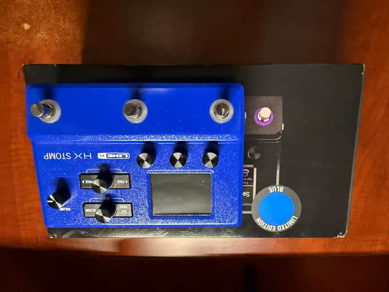 Line 6 HX Stomp Limited Edition 2010s - Lightning Blue image 1