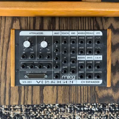 Moog Minimoog Voyager Performer Edition + VX-351 CV Expander image 11