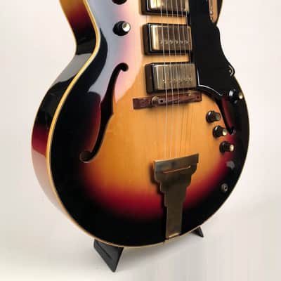 1959 National Bel-Aire 1198 Archtop Electric in Sunburst with Hardshell Case image 5