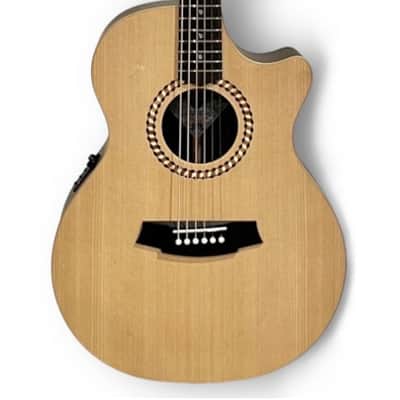 Cole Clark Studio Recording Angel 2 SRAN2EC-SRE Spruce/Rosewood Acoustic/Electric Cutaway Guitar with Hardshell Case image 2