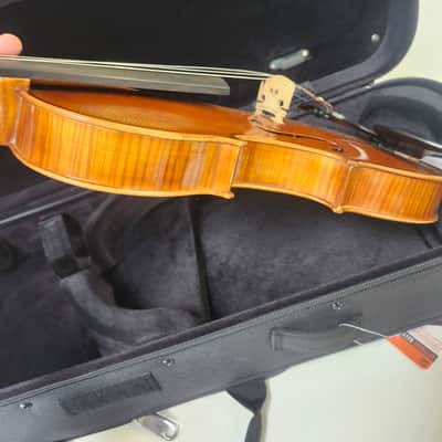Vintage 1994 Franz Sandner Step-Up Violin, Made in Germany, with Case and Bow image 8