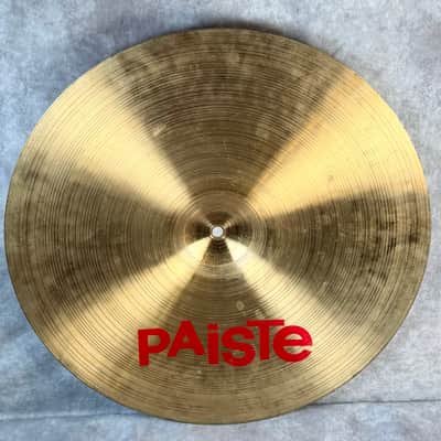 Paiste 18" 2002 Crash Cymbal 1980 - Present - Traditional image 2