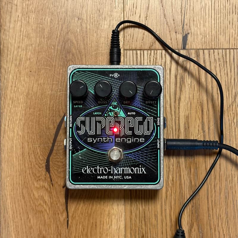 Electro-Harmonix Superego Synth Engine 2012 - Present - Black / Purple / Green image 1