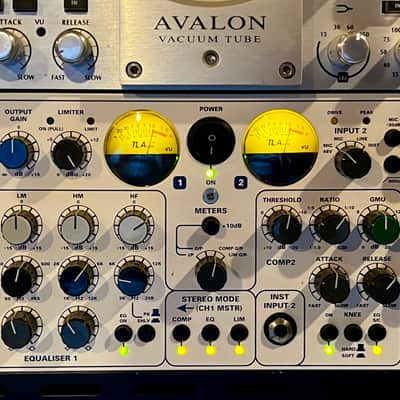 TL Audio 5052 Ivory 2 Series Stereo Valve Processor 2010s - White image 1
