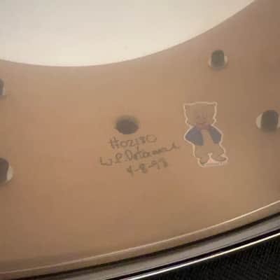 ๐๐ฅPork Pie 4.5"x13" 8-lug Snare, Emerald Pearl (1998) image 13