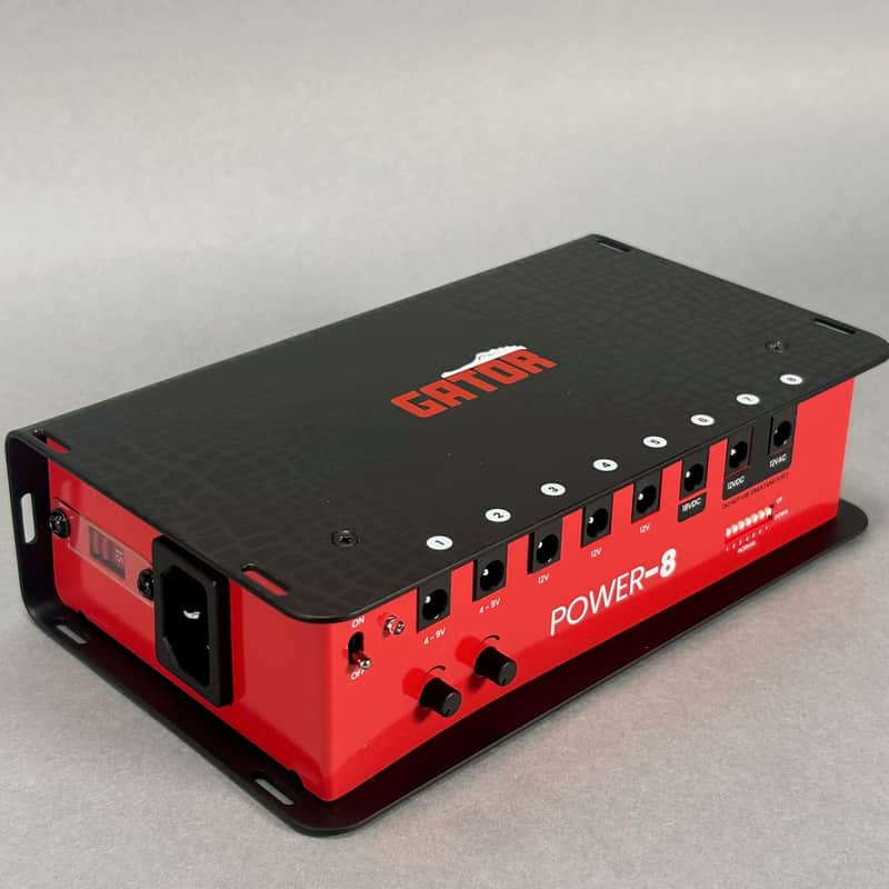 Gator GTR-PWR-8 Pedalboard Power Supply (New Open Box) image 1