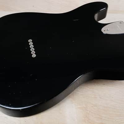 Squier CTC-55 Telecaster Custom 1983 Black Vintage Fender Japan Fujigen MIJ w/ Bag image 7