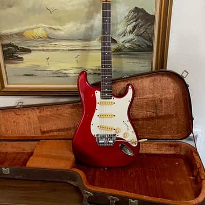Fender Contemporary Stratocaster 1985 - Candy Apple Red Made in Japan MIJ Killer Strat image 1
