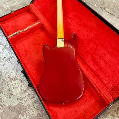 Fender MusicMaster II 1965 - Dakota Red pre CBS L serial original vintage USA image 15