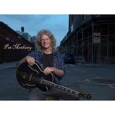 Ibanez PM3C Pat Metheny Signature Hollow Body Guitar w/ Hardshell Case - Black Low Gloss image 13