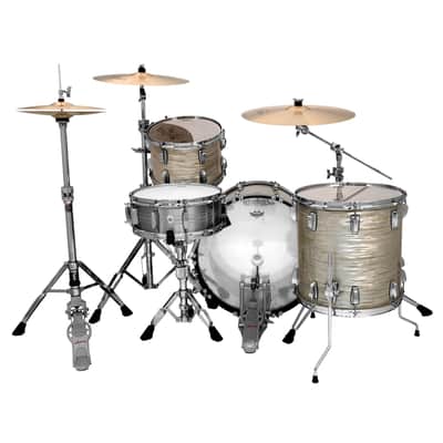 Ludwig Classic Maple Fab 3-Piece Shell Pack w/22" Kick - Olive Oyster image 3