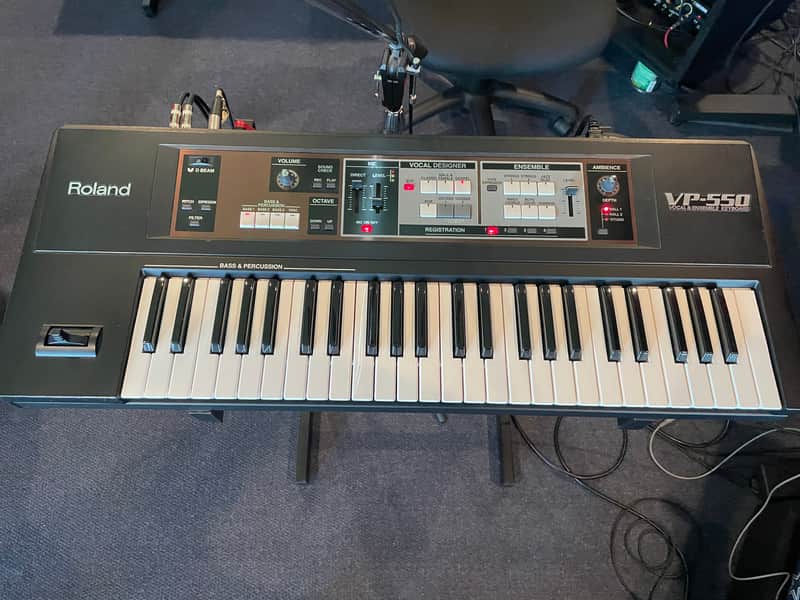 Roland VP-550 49-Key Vocal / Ensemble Keyboard 2006 - 2009 - Black image 1
