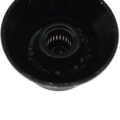 4pcs USA(Imperial) LP Guitar Bell Knobs 24 Fine Splines Top Hat Knobs for USA Les Paul with CTS Pots Black image 5