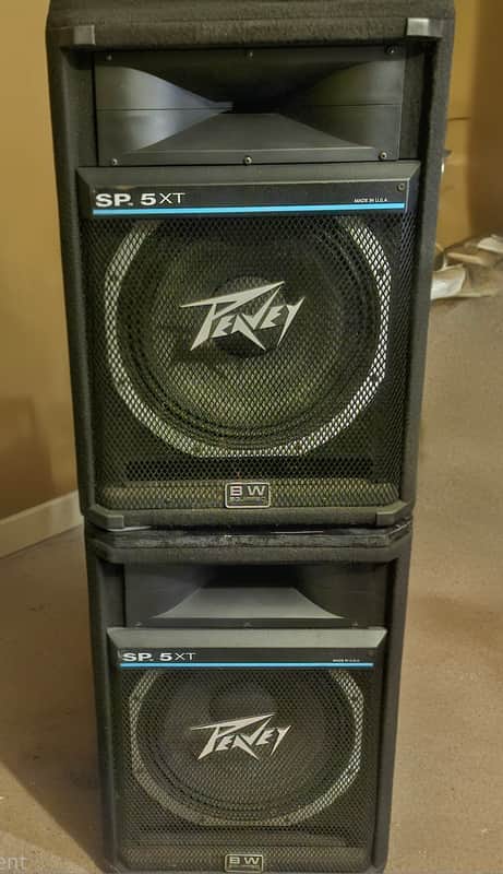 Peavey SP-5XT PA Speakers(pair)Heavy Duty! USA made image 1