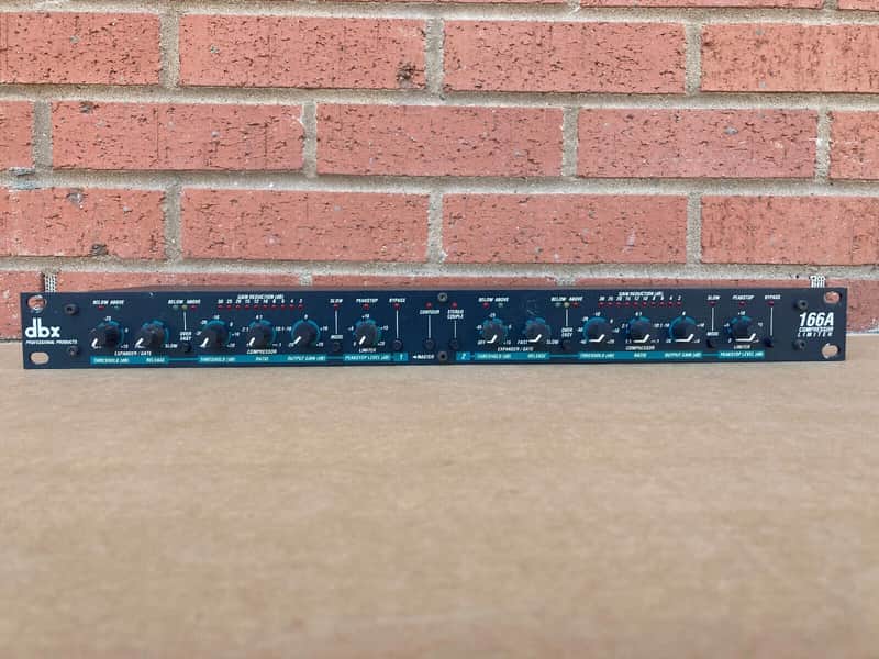 dbx 166A 2-Channel Compressor/Limiter | Reverb Canada dbx 166A 2-Channel Compressor/Limiter | Reverb Canada