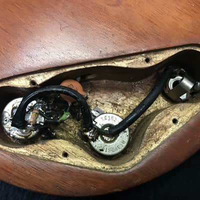 Gibson Vintage SG Junior JR 1965 Mahogany Brown OHSC P-90 Great Player Condition image 17